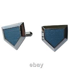 Legendary Man old Yankee Stadium seat home plate cufflinks Men's gift USA Built