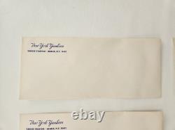 Lot 6 Vintage New York Yankees Original Yankee Stadium Envelopes Baseball