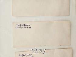 Lot 6 Vintage New York Yankees Original Yankee Stadium Envelopes Baseball