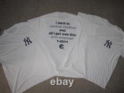 Lot of 3 New York Yankees Eric Emanuel Yankee Stadium T-Shirts XL 7/12/25