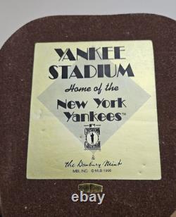 Lot of 4 Limited Edition Yankee Stadium Danbury Mint, Sports Collectors Guild+