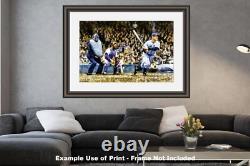 Lou Gehrig Batting New York Yankees Old Stadium 1MC1 Oil Painting Art Print