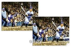 Lou Gehrig Batting New York Yankees Old Stadium 1MC1 Oil Painting Art Print