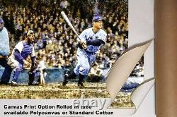Lou Gehrig Batting New York Yankees Old Stadium 1MC1 Oil Painting Art Print