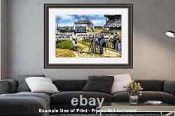 Lou Gehrig Farewell Address New York Yankees Old Stadium 1MC1 Painting Art Print