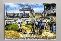 Lou Gehrig Farewell Address New York Yankees Old Stadium 1MC1 Painting Art Print