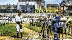 Lou Gehrig Farewell Address New York Yankees Old Yankee Stadium Field MLB 1MC1