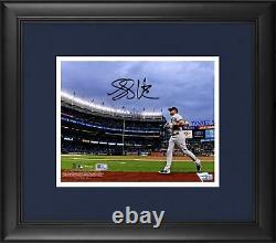 Luke Voit New York Yankees Frmd Signed 8 x 10 Stadium Photo with Suede Matting