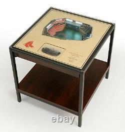 MLB 3D Stadium View Lighted End Table Wood Choose Your Team