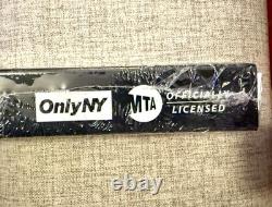 MTA Yankee Stadium Metal Subway Sign Black / O/S