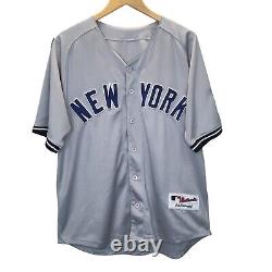 Majestic 2009 Inaugural Yankees Stadium Derek Jeter 3000 Career Hits Jersey 48