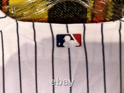 Majestic MLB Derek Jeter Jersey 2009 Yankee Stadium Inaugural Season Size 56