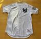 Majestic New York Yankees Pinstripe Jersey #2 2009 Yankee Stadium Patch 48