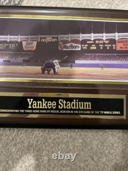 Major League Stadium Collector Plaque Yankee Stadium