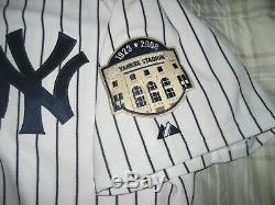 Mariano Rivera Authentic Home New York Yankees Jersey with Stadium Patch