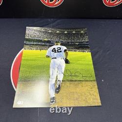 Mariano Rivera Autographed New York Yankees Entering Stadium 16x20 Beckett COA