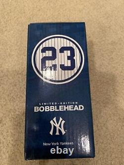 Mariano Rivera & Don Mattingly Yankees SGA Bobblehead Lot Witharm Sleeve, Pencils