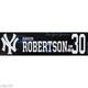 Mariano Rivera Final Yankee Stadium Home Game David Robertson Locker Plate Tag