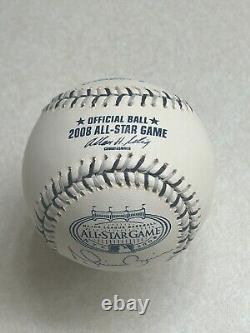 Mariano Rivera NY Yankee Stadium MLB 2008 All Star Game Signed Baseball COA