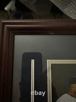 Mariano Rivera NY Yankees Final Game With Stadium Ticket Framed Photo 19x39