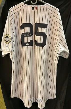 Mark Teixeira New York Yankees Team Issued Jersey Yankee Stadium 2009 Patch