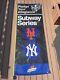 Mets Yankees 2000 World Series Subway Series Shea Stadium Used Banner