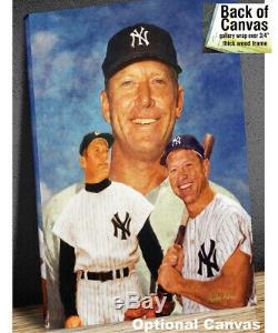 Mickey Mantle NY Yankees New York MLB Baseball Stadium Art 02 8x10 48x36