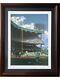 Mickey Mantle Roger Maris Yankee Stadium 18x24 Framed Purdom Signed Litho Le