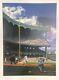 Mickey Mantle Roger Maris Yankee Stadium 18x24 Litho Photo Le Bill Purdom Signed