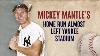 Mickey Mantle S Home Run That Almost Left Yankee Stadium New York Yankees