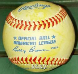 Mickey Mantle Signed Auto Autographed Baseball New York Yankees Stadium READ