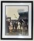 Mickey Mantle Signed Photograph With Robert Kennedy Jr At Yankee Stadium