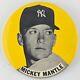 Mickey Mantle Stadium Pin. 1950s Era. New York Yankees