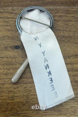 Mickey Mantle Stadium Pin New York Yankees With Ribbon and Charms