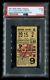 Mickey Mantle's 1st Exbh @ Yankee Stadium Psa Ticket 1951 New York Rookie Rc