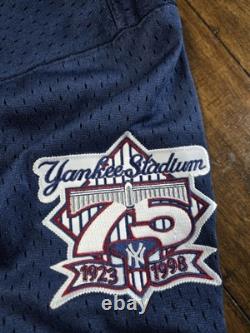 Mitchell &Ness New York Yankees Stadium 75th Anniversary Derek Jeter Jersey Size
