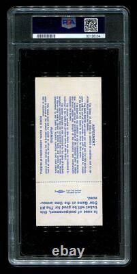 Mlb All Star Game Psa Ticket 1977 New York Yankee Stadium Zooyork