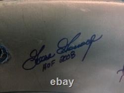 Multi signed GAME USED Yankee Stadium Seat back Autographed MLB Steiner HOLOGRAM