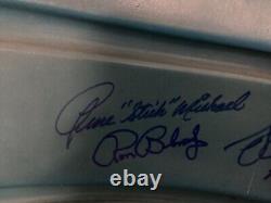 Multi signed GAME USED Yankee Stadium Seat back Autographed MLB Steiner HOLOGRAM