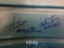 Multi signed GAME USED Yankee Stadium Seat back Autographed MLB Steiner HOLOGRAM