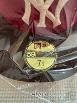 NEW ERA NEW YORK YANKEES STADIUM 50TH ANNIVERSARY 7 1/2 Japan HOME GAME TOKYO