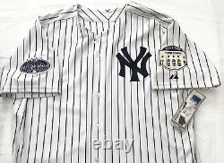 NEW YORK YANKEES DEREK JETER signed 2008 FINAL SEASON YANKEE STADIUM JERSEY JSA