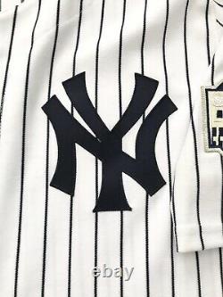 NEW YORK YANKEES DEREK JETER signed 2008 FINAL SEASON YANKEE STADIUM JERSEY JSA