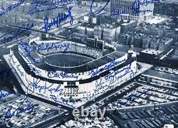 NEW YORK YANKEES GREATS 11x14 Yankee Stadium photo signed by 26 Yankee Greats