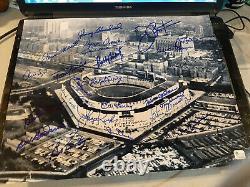 NEW YORK YANKEES GREATS 11x14 Yankee Stadium photo signed by 26 Yankee Greats