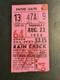 New York Yankees Game Ticket Yankee Stadium- D/h Aug 23, 1956 Mantle Hr #164