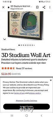 NEW YORK YANKEES Stadium 3D Wall Art