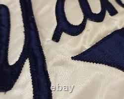 NOS Vintage 1970-80s New York Yankees Stadium Felco Satin USA RARE Large Jacket