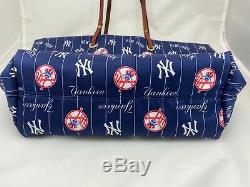 NWT Dooney & Bourke MLB New York Yankees Addison Tote & Stadium Wristlet $348