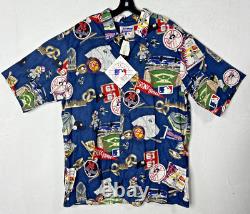 NWT Reyn Spooner MLB NY Yankees Stadium Bronx Bombers World Series Shirt XXL
